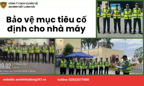 Bảo vệ mục tiêu cố định cho nhà máy