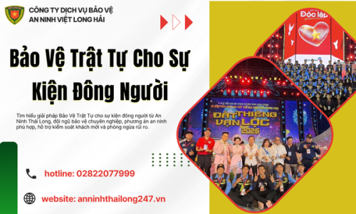 Bảo Vệ Trật Tự Cho Sự Kiện Đông Người