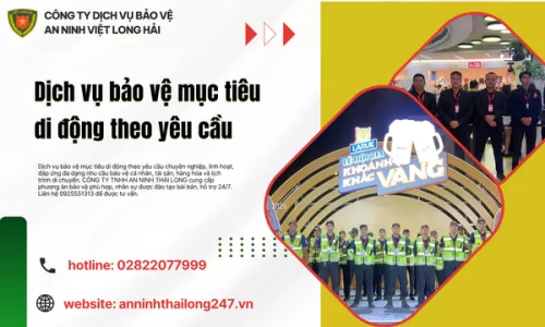 Dịch vụ bảo vệ mục tiêu di động theo yêu cầu