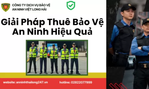Giải Pháp Thuê Bảo Vệ An Ninh Hiệu Quả