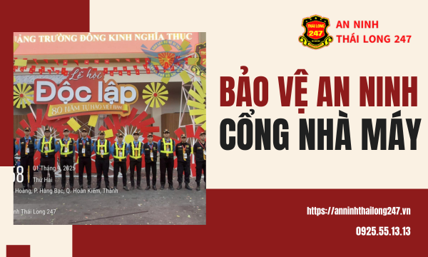 Bảo Vệ An Ninh Cổng Nhà Máy