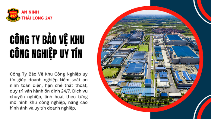 Công Ty Bảo Vệ Khu Công Nghiệp Uy Tín