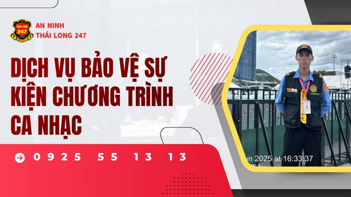 Dịch vụ bảo vệ sự kiện chương trình ca nhạc