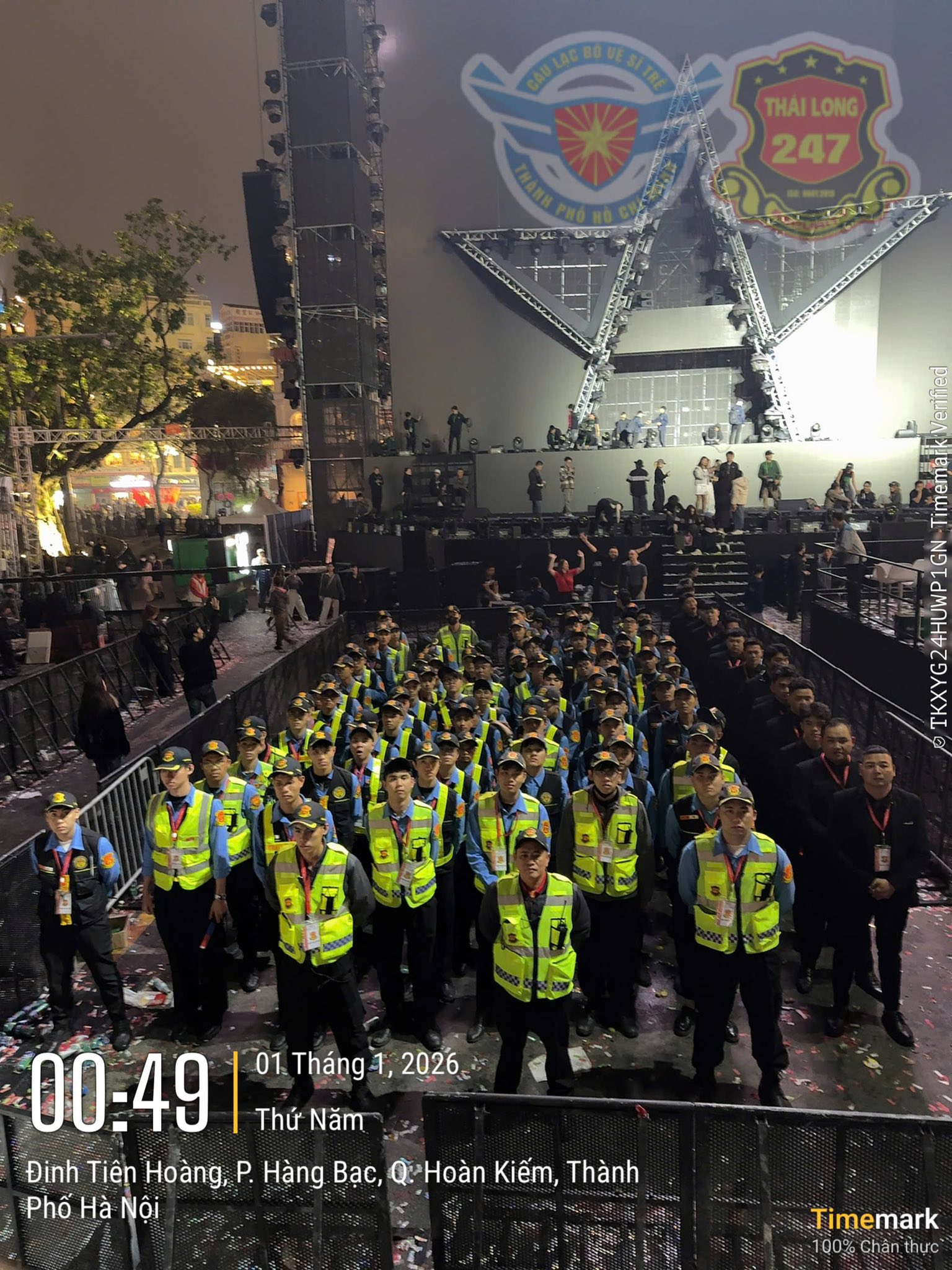 Phân luồng an ninh trong dịch vụ bảo vệ sự kiện