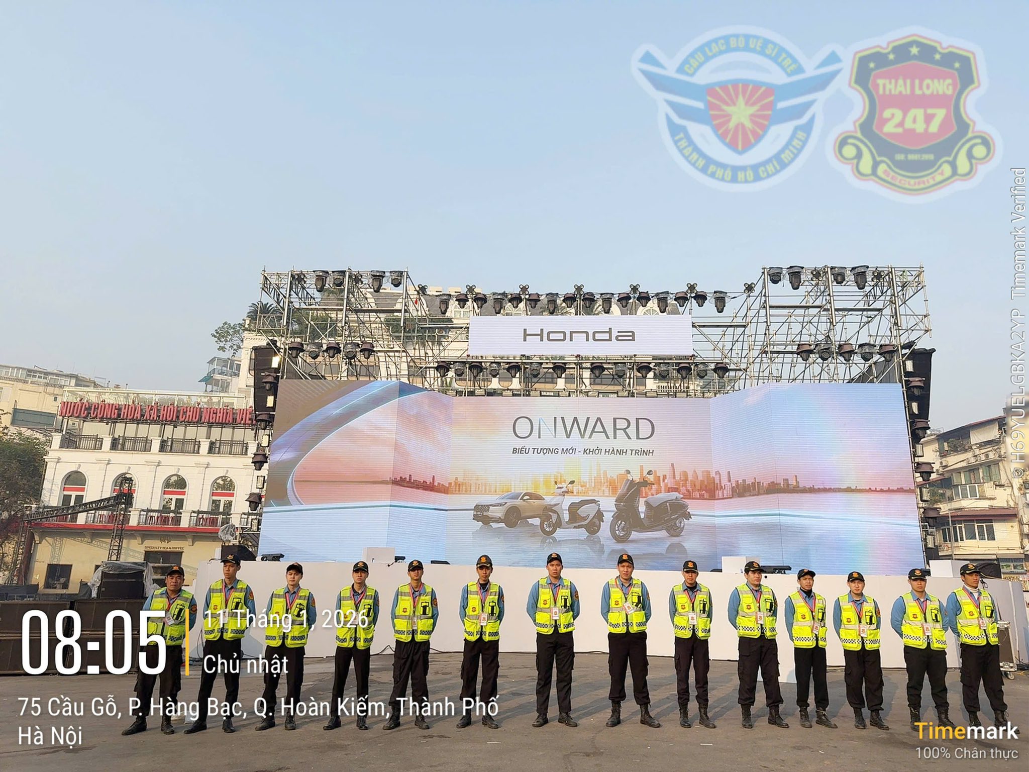 Dịch vụ bảo vệ sự kiện khai trương