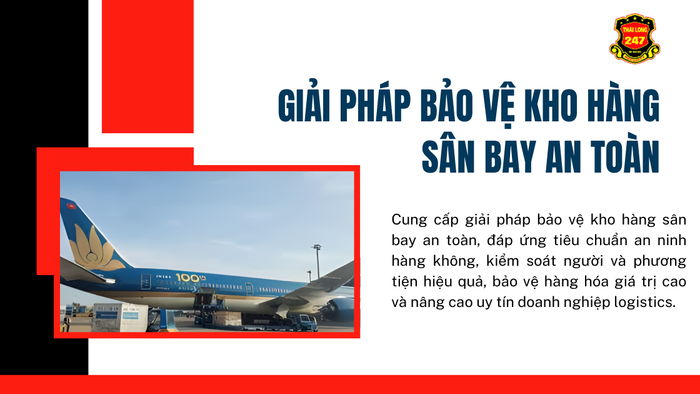 Mô hình bảo vệ an ninh kho hàng sân bay tối ưu cho doanh nghiệp logistics