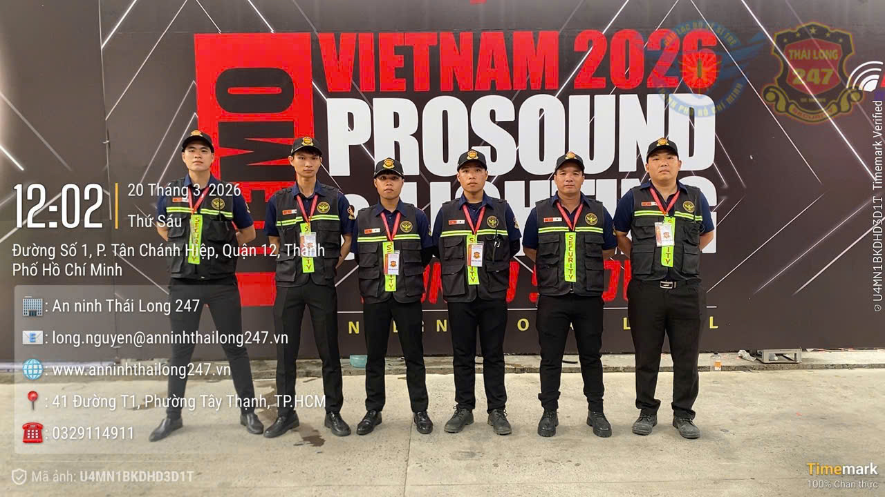 Cân nhắc chi phí khi thuê bảo vệ sự kiện