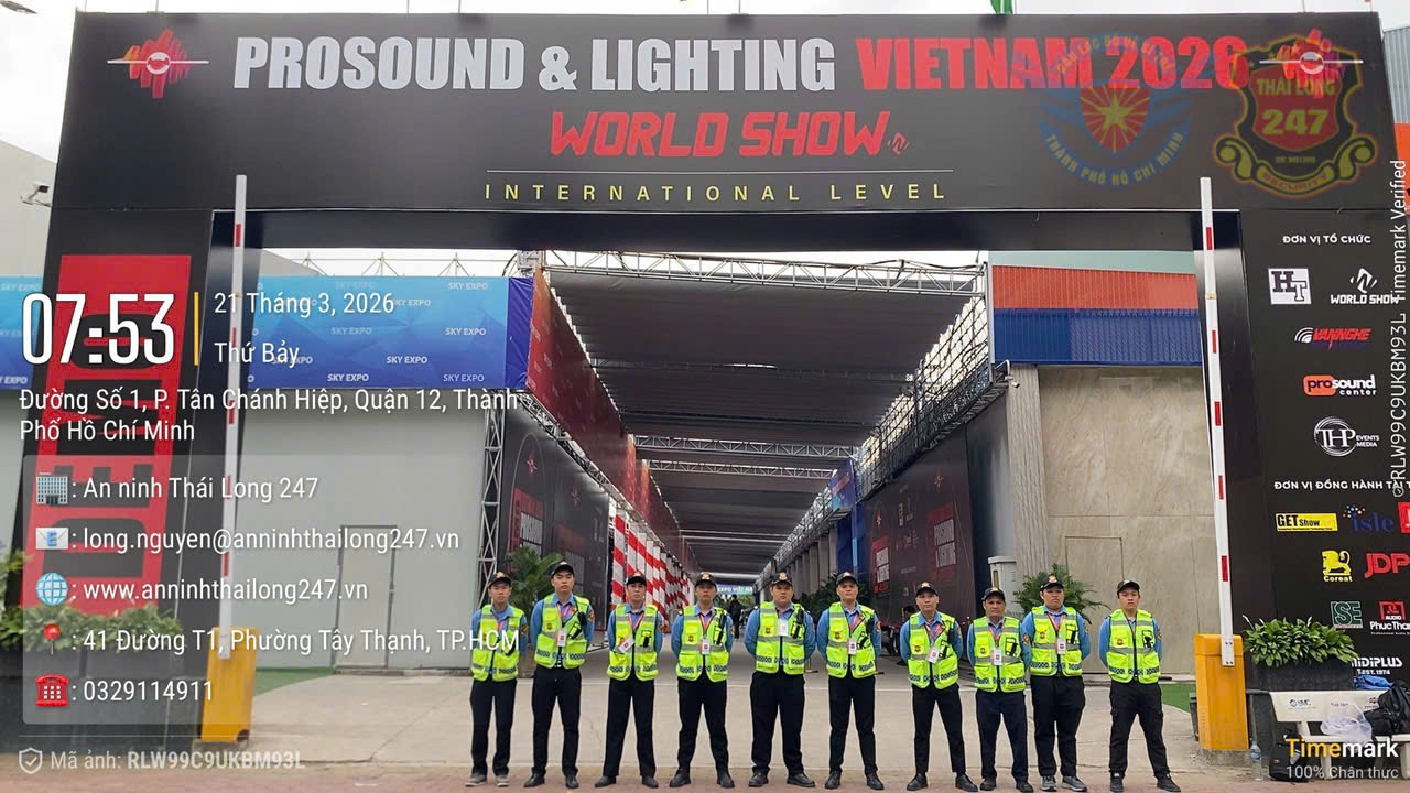 Rủi ro khi ham rẻ thuê bảo vệ sự kiện